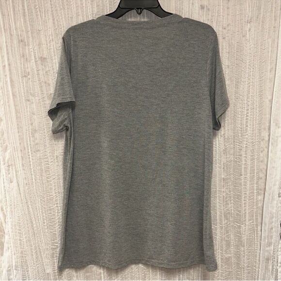 Modern Lux 1X Gray Black “NOPE” Short Sleeve Tee - Picture 2 of 10